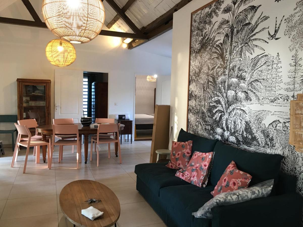 Jolie Creole- Villa Sur Le Lagon La Saline Le Bains Esterno foto