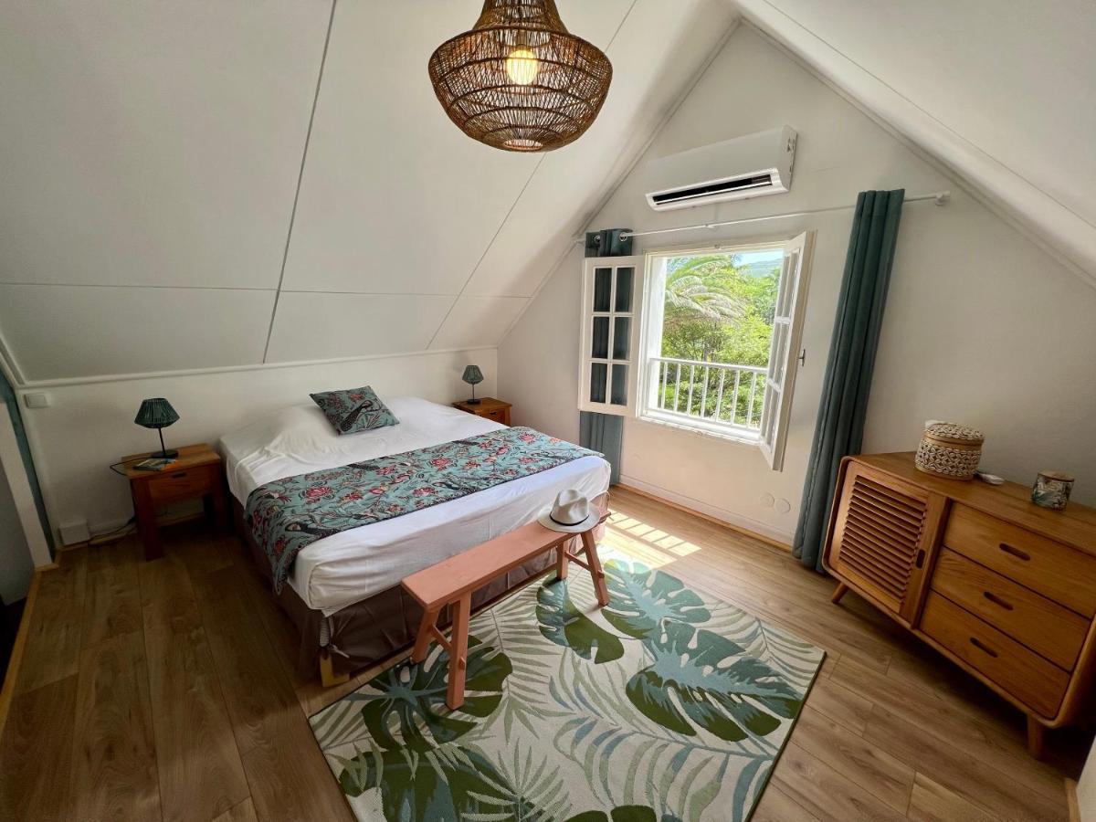 Jolie Creole- Villa Sur Le Lagon La Saline Le Bains Esterno foto